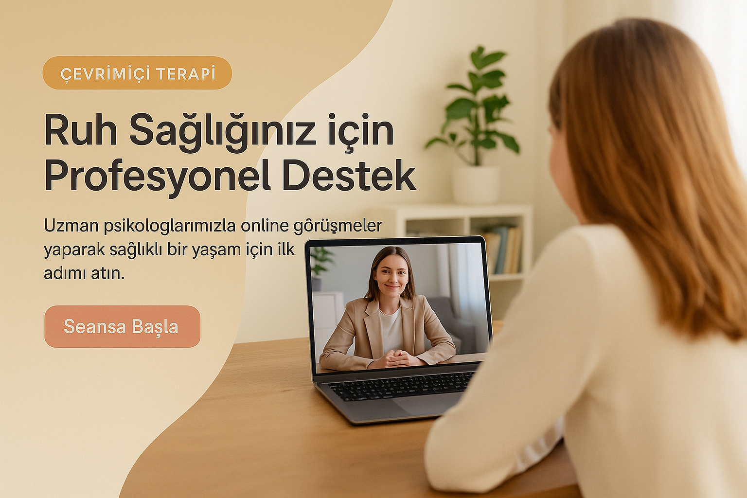 İlk Adım İçin RÛ Psikoloji Yanınızda - Hero Görseli